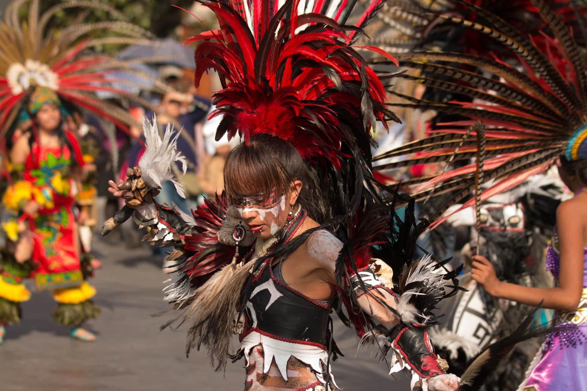 The Brazil Carnival History brings women in costumes out to dress up and Samba