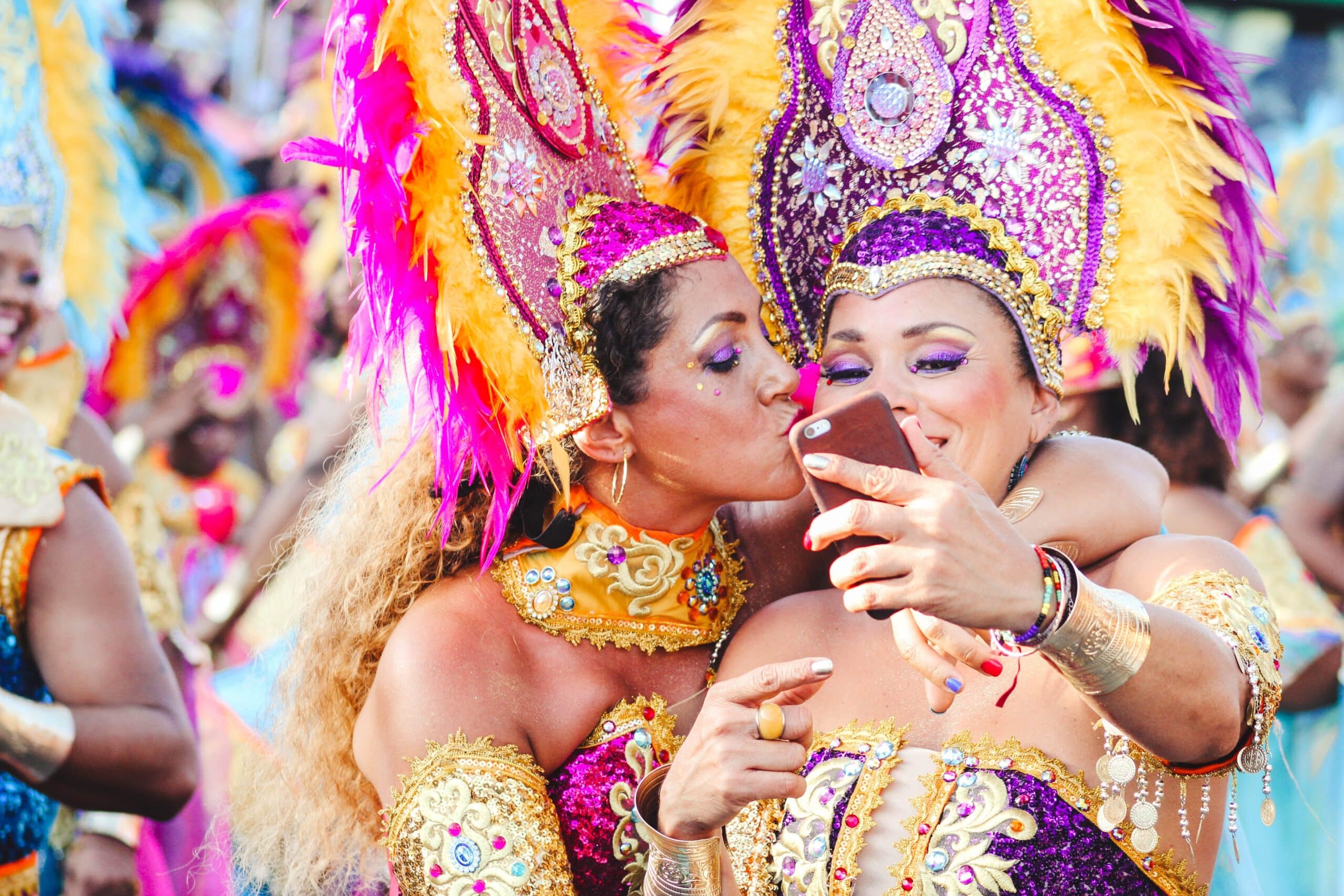 Brazil Carnival History is filled with fun, colors and incredible women costumes