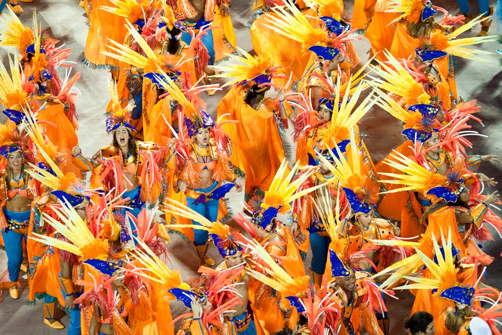 Carnival Festival in Rio de Janeiro, Brazil