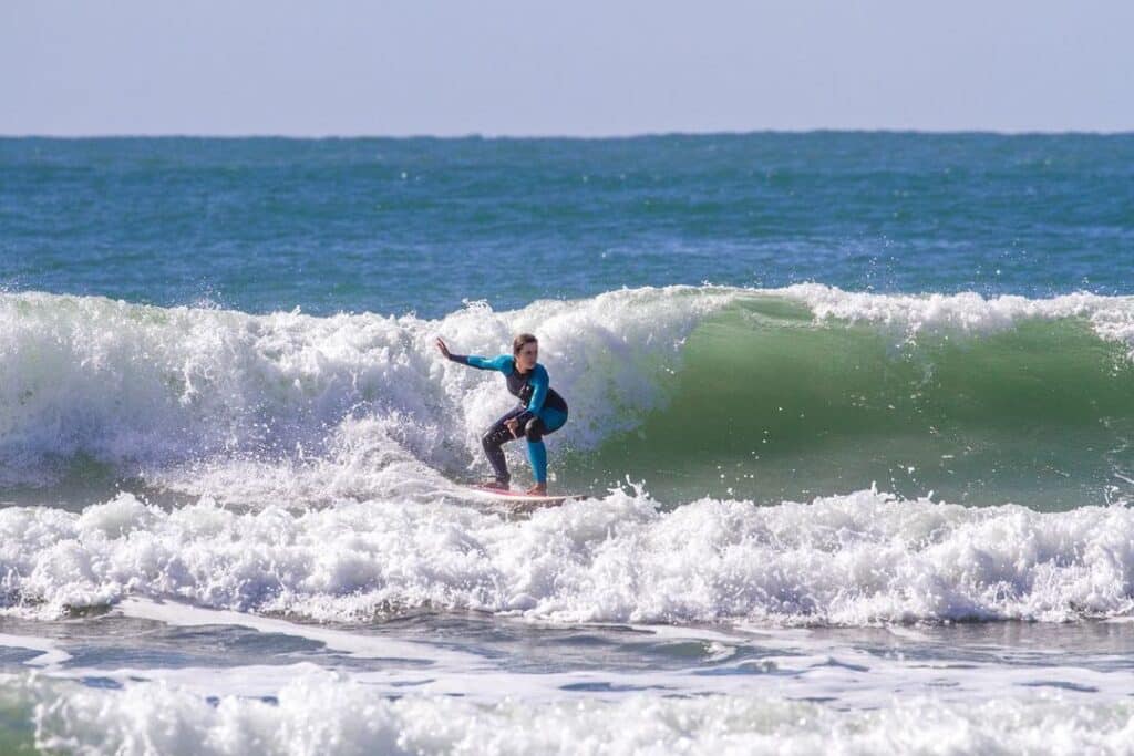 Surfing the Waves in Florianopolis Brazil While Traveling