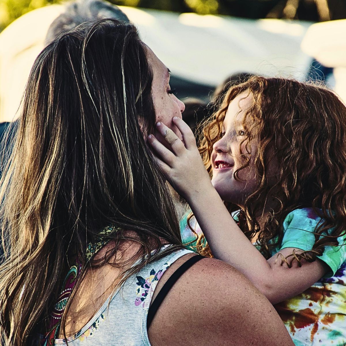 Brazil Festivals and Holidays: Mother loving her child on Mothers Day in Brazil