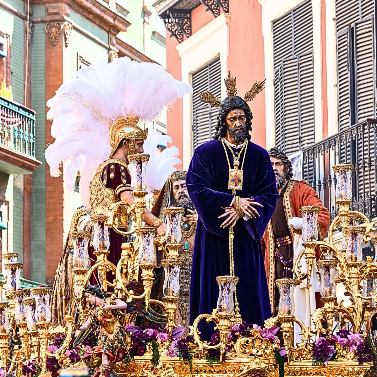 We traveled to see the festival in Brazil called Semana Santa.