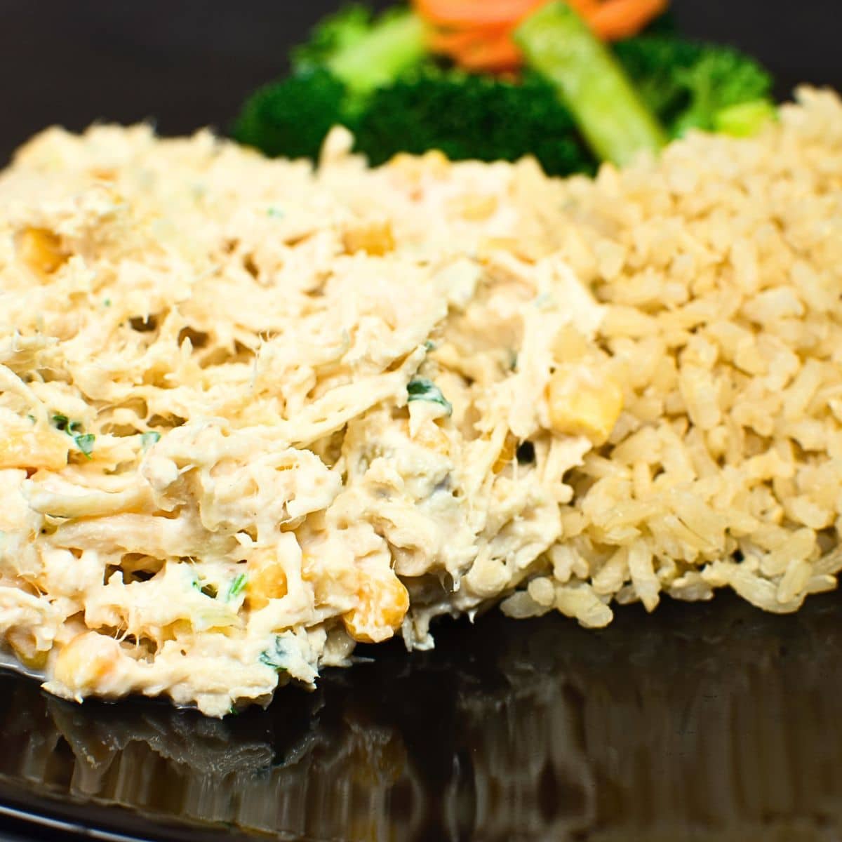 Local Brazilians preparing salpicao, a Christmas delicacy