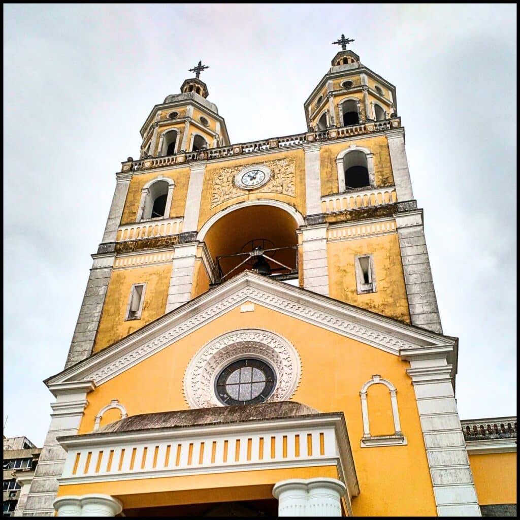 Visiting Metropolitan Cathedral in Florianopolis Brazil 