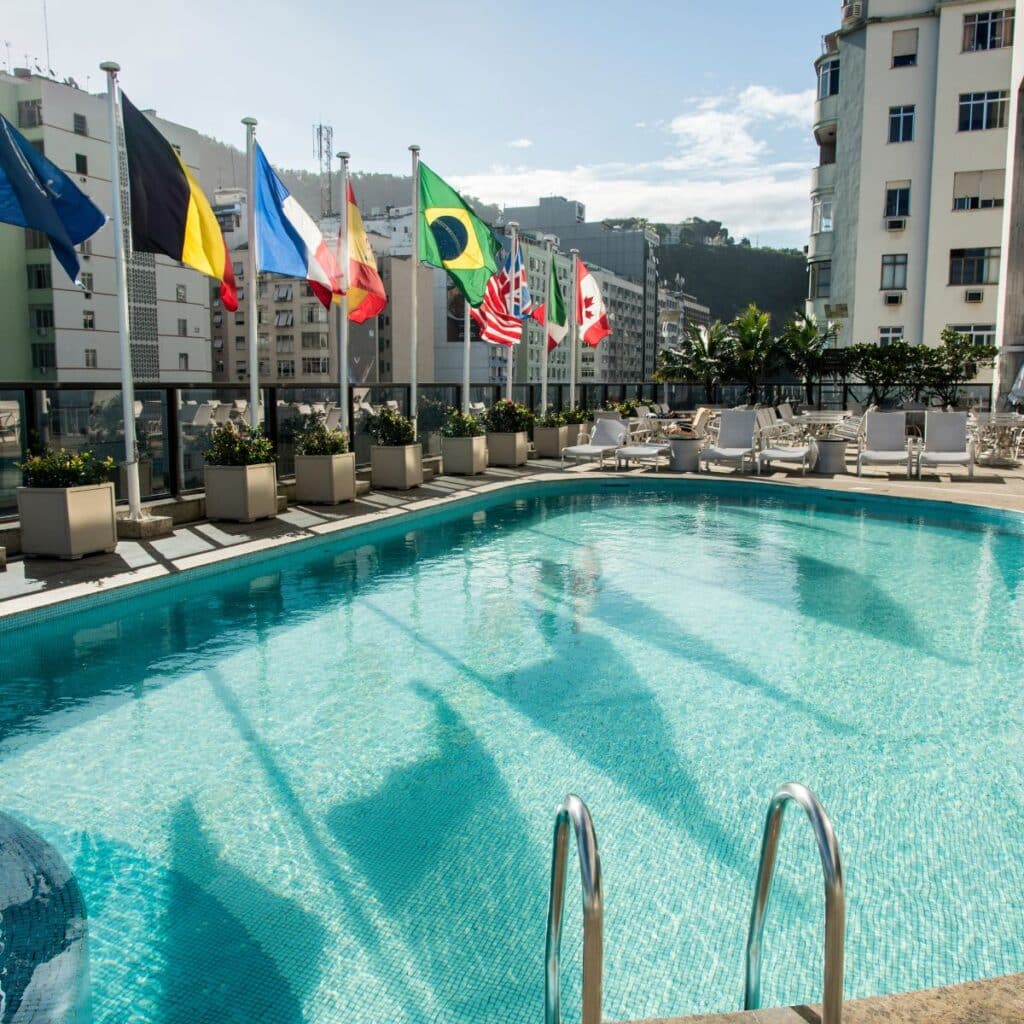Luxury Hotels Brazil: We love swimming in pools at nice hotels.